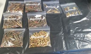 También aseguraron municiones.