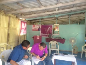 El candidato del Partido Humanista, Juan Carlos Charleston Salinas, es auditado por el INE a pesar que no recibió un solo peso.