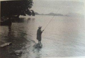 Fotografía del Lago de Catemaco tomada por Ernesto Guevara de la Serna. (Diario Otra vez, editorial Grupo Zeta edición 2000)