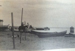 En el río Papaloapan, fotografía tomada por Guevara de la Serna (Diario Otra Vez, grupo Zeta, madrid, año 2000)