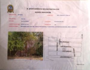 Este es el reporte de invasión de predios y lotes en la Colonia Santa Isabel.