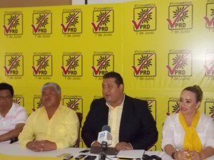 Rueda de prensa en Orizaba.