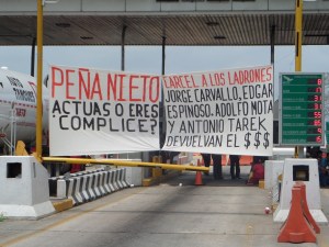  Municipios del Sur se unieron a la protesta pacífica.  