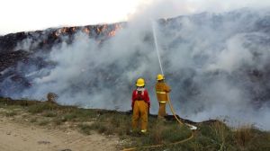 El incendio quedó sofocado.