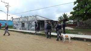 En esta vivienda abandonada fue encontrado muerto, semi-enterrado en una fosa clandestina.