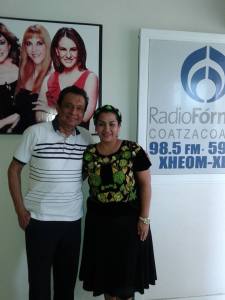 En sus múltiples entrevistas en trabajo en la radio y prensa de Coatzacoalcos, Margarito Escudero Luis.