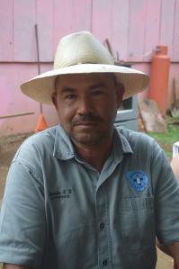 Héctor Hernández Rivas, representante de la asociación Ganaderos de la Sierra de Pajapan Unidos por el Bienestar, una de las víctimas.