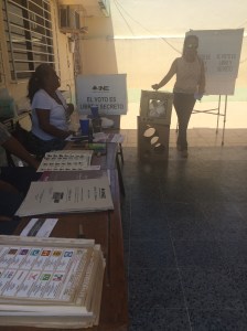 Lenta la afluencia de votantes, sobre todo en la zona centro.