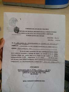 Citatorio a Etileno XXI.