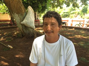 Vicente Palacios Muñoz, habitante de El Pescador.