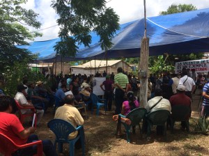 Asisitieron ejidatarios y campesinos de Pajapan, Zaragoza, Oteapan, Soteapan y Tatahuicapan, así como de Cosoleacaque.