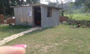 En estas condiciones opera el nuevo Jardín de Niños que fundó el Gobierno Federal en Acayucan.