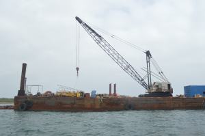 Se están contratando 100 obreros para los trabajos de desmantelamiento.