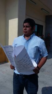 Armó polémica en Nanchital.