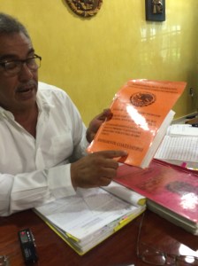 Samuel Muñoz de la Rosa, presidente de la Organización Ciudadanos en Defensa de los Derechos Humanos.