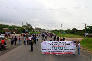 El bloqueo duró más de 7 horas.
