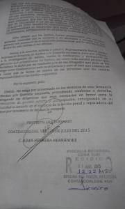 Intentaron someterlo, ilegalmente.