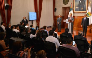 Primeras declaraciones del Gobernador respecto a los casos de ejecuciones de periodistas en Veracruz.