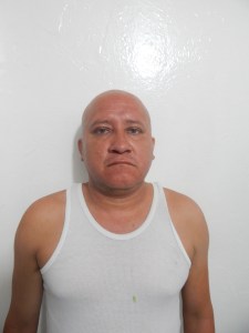 JORGE LEON DE LA CRUZ, detenido.
