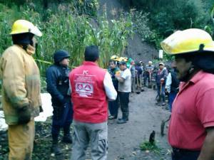 Se movilizan fuerzas de tarea del estado de Veracruz, ante esta tragedia.