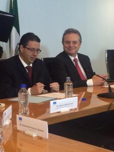 Por primera vez en México, se firmaron dos contratos privados para la exploración de hidrocarburos, reconoce Joaquín Coldwell. 