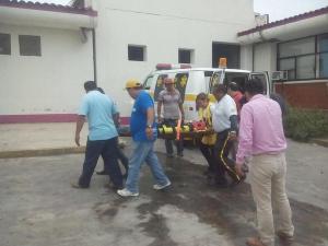 Fueron atendidos por Protección Civil del Estado.