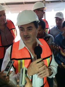 Tomás Ruiz, Secretario de Infraestructura y Obras Públicas.