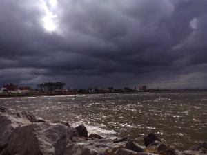 Lluvias en el sur del estado. ( FOTO DE GABRIEL GUTIERREZ)