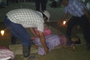 Un artero crimen más en la zona sur del estado. 