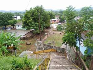 Ixhuatlán del Sureste, con severos daños por inundaciones. (Foto de Tamara Corro) 