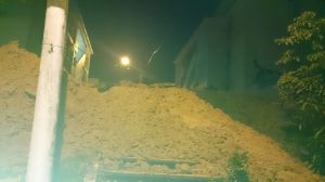 Deslaves en El Naranjito. 