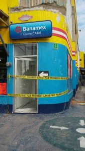 Ladrones se llevan cajero; el que estaba al lado del Dipepsa.