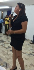 Gaby Sosa, militante del PRD.