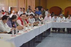 El Gobernador Javier Duarte visita Minatitlan. 