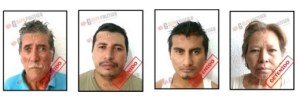 Esta es la banda de secuestradores que ya fueron consignados al interior del CERESO.
