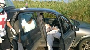 Petroleros acribillados en Coatza-Mina (Foto de Nahum Dávalos)