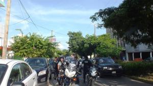 La Policía Naval llegó tarde y no ha dado con la banda de asaltantes.