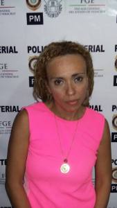 Mariela Colorado Guíchar, acusada como vende lotes en la Trópico de la Ribera.