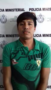 Ya está en el CERESO, Isaac Cayetano Naranjo, de 27 años de edad por abuso sexual de un menor de edad.