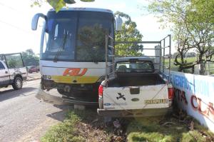 El chofer se dio a la fuga.