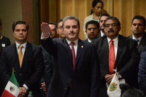 Tomás Ruiz, titular de la SIOP, durante su comparecencia. 