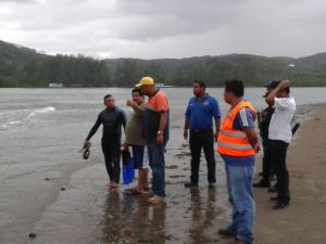 Se los llevó la corriente; ya no los encontraron.