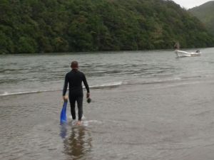 Se metieron a buscarlos a la Laguna y al mar.