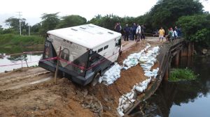 Se salió fuera del camino.