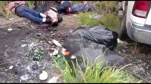 Unos restos humanos estaban embolsados.