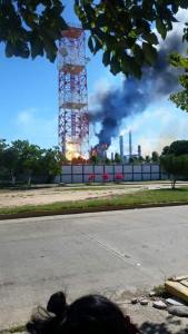 Los estruendos asustaron a la población.