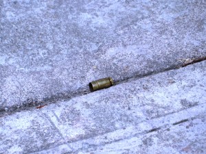 Le dieron con balas de 9 milímetros.