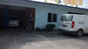 Fue resguardado el cadáver por elementos de la Policía Naval.