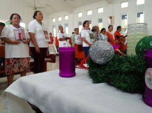 Ayer participaron en una misa dentro el CERESO Coatzacoalcos.