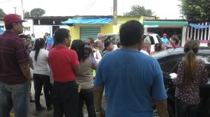 Manifestación vecinal en la CAEV.